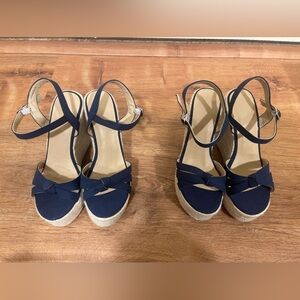2 AVAILABLE Tscoyuki blue espadrilles​​​​